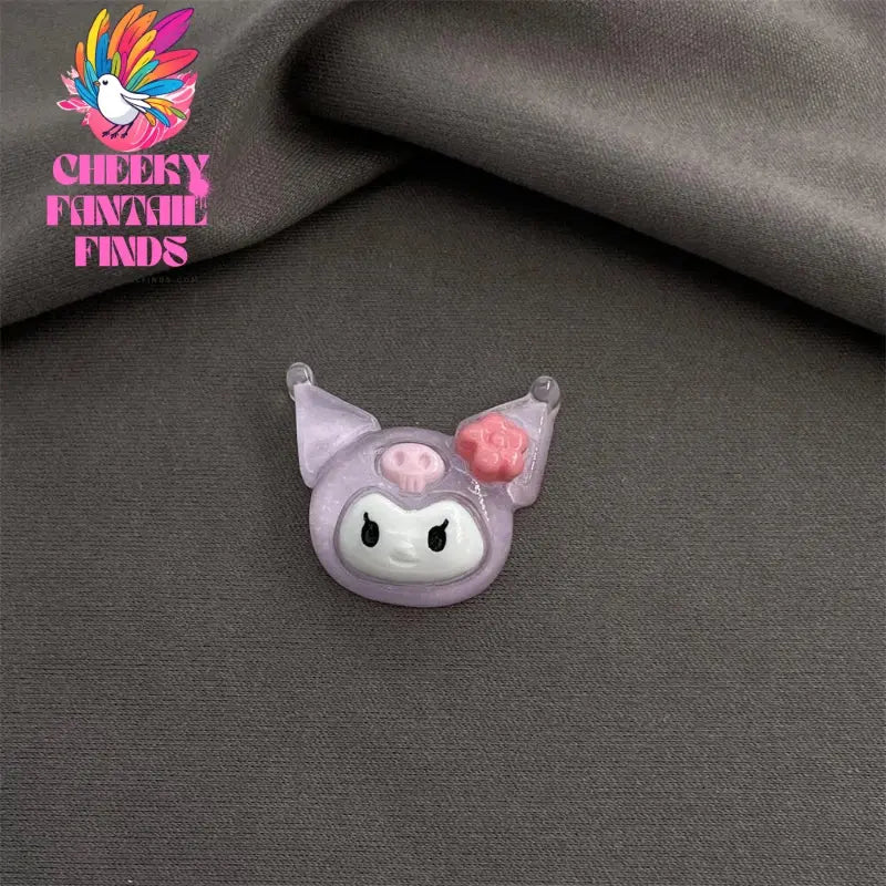 2-8Pcs Shoe Charm Abs  Cartoon Cute Detachable Diy Decorative Y2K Fashion Slip-On Footwear Accessories - Cheeky Fantail Finds