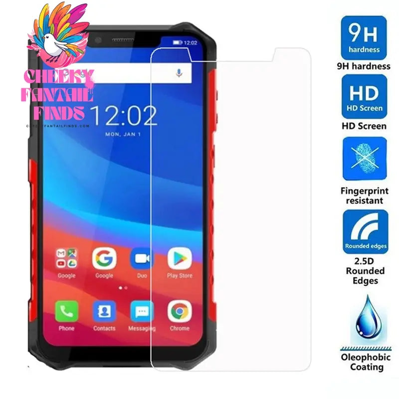 2.5D Tempered Glass For Ulefone Armor X8 High Quality Protective Film Screen Protector for Ulefone Armor X8i Cheeky Fantail Finds