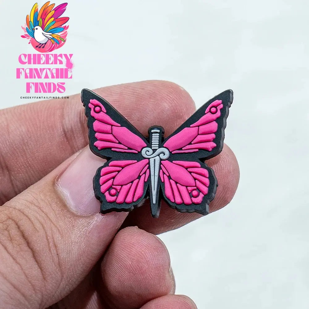 20//50/100pcs Random Pink Shoe Charms for Women Make Up Shoe Decorations Pins for Girls Gifts Sandal Accessories Flamingos Cheeky Fantail Finds