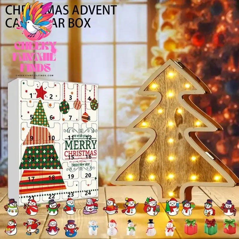 2024 Advent Calendar Charm For Shoes With Holes Christmas Trees Snowflakes And Santa Claus Fashion Clog Shoe Accessories Cheeky Fantail Finds