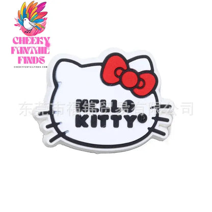 2024 New Kitty Shoe Buckle Accessories 3D DIY Shoe Flower Cartoon Detachable Decorative Buckle Cheeky Fantail Finds
