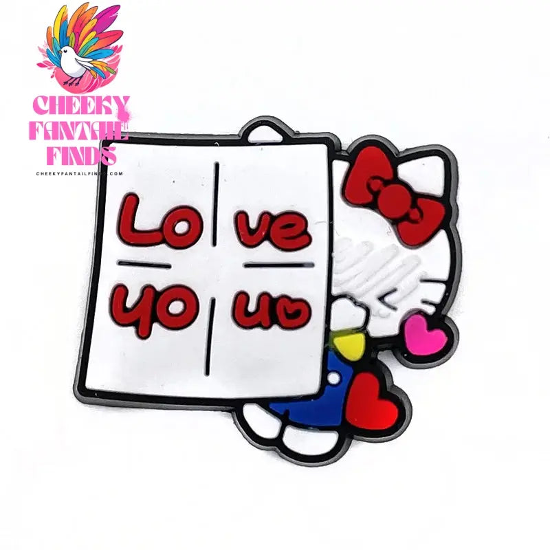 2024 New Kitty Shoe Buckle Accessories 3D DIY Shoe Flower Cartoon Detachable Decorative Buckle Cheeky Fantail Finds