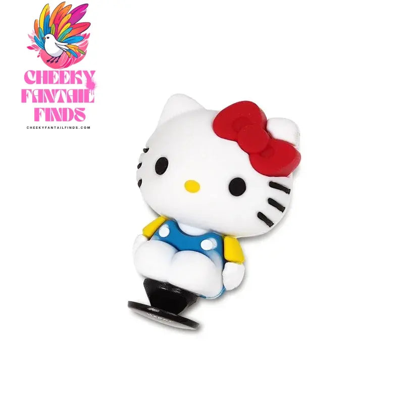 2024 New Kitty Shoe Buckle Accessories 3D DIY Shoe Flower Cartoon Detachable Decorative Buckle Cheeky Fantail Finds