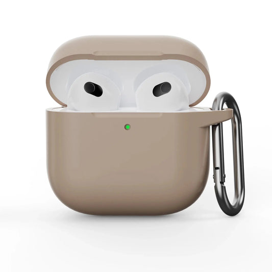2024 Soft Silicone Earphone Case Suitable for Apple Airpods 4 Pro Pro 2 3 1&2 Solid Color Thickened Case Simple and Atmospheric Cheeky Fantail Finds