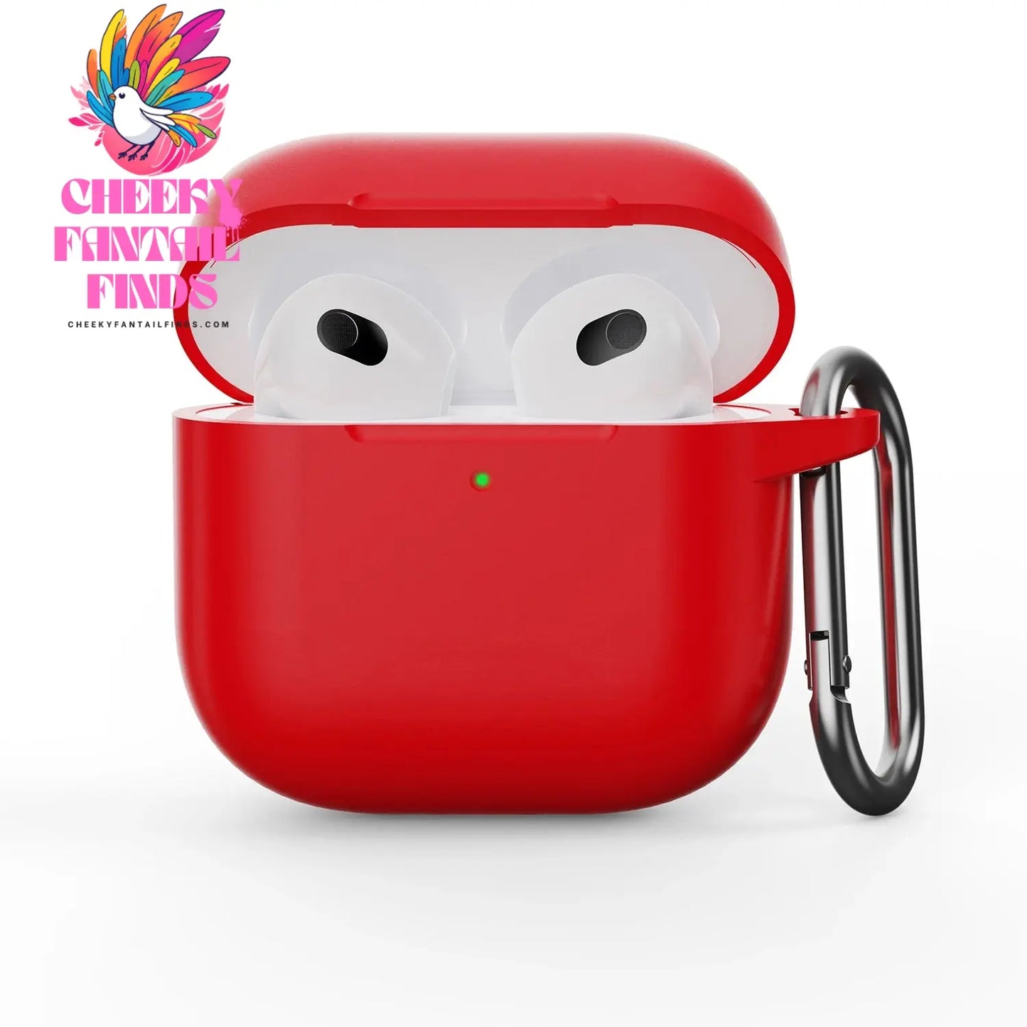 2024 Soft Silicone Earphone Case Suitable for Apple Airpods 4 Pro Pro 2 3 1&2 Solid Color Thickened Case Simple and Atmospheric Cheeky Fantail Finds