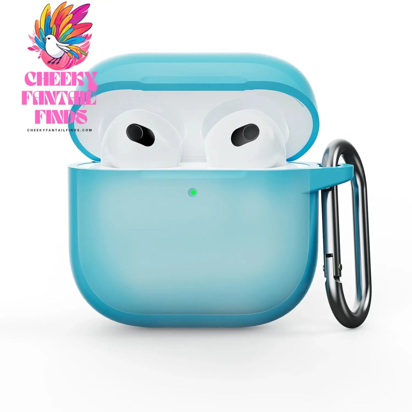 2024 Soft Silicone Earphone Case Suitable for Apple Airpods 4 Pro Pro 2 3 1&2 Solid Color Thickened Case Simple and Atmospheric Cheeky Fantail Finds