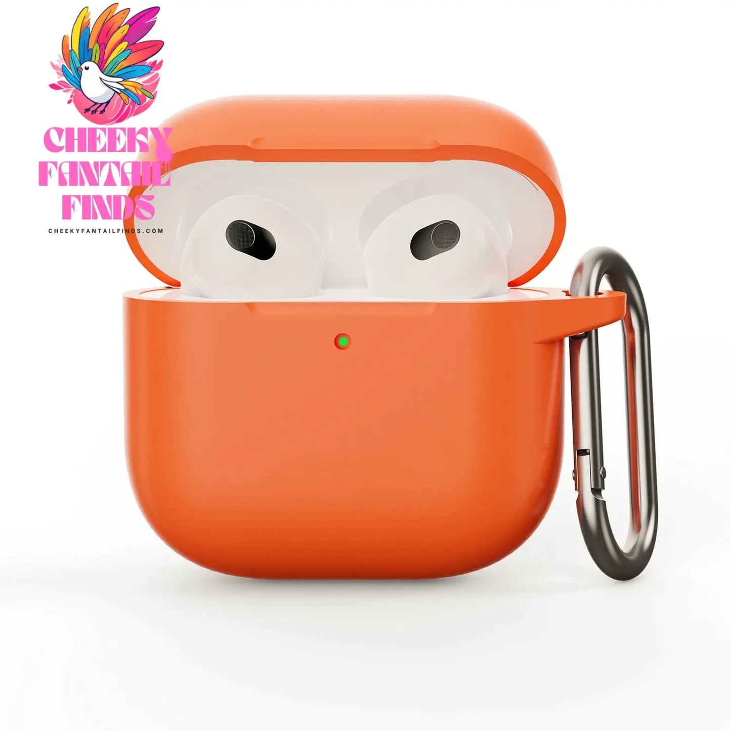 2024 Soft Silicone Earphone Case Suitable for Apple Airpods 4 Pro Pro 2 3 1&2 Solid Color Thickened Case Simple and Atmospheric Cheeky Fantail Finds