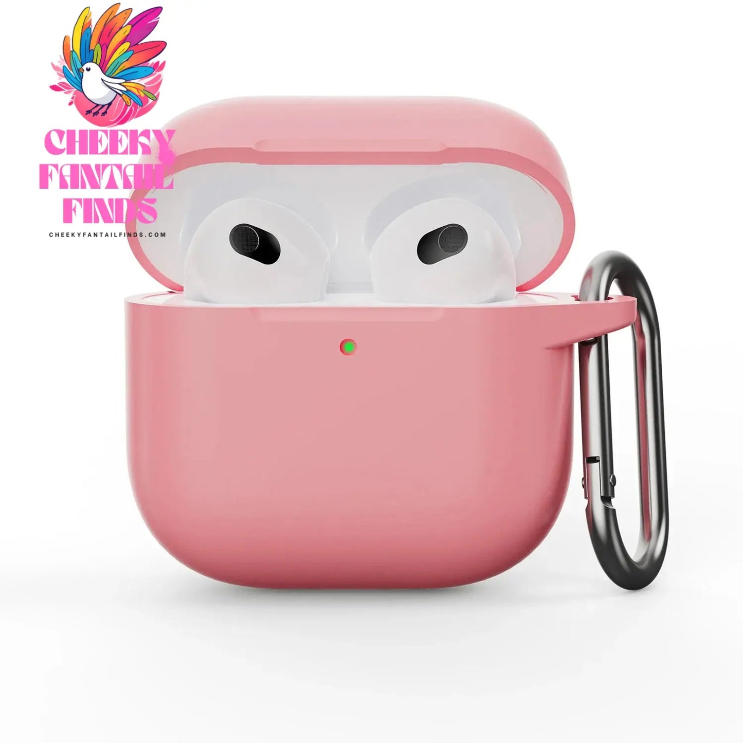 2024 Soft Silicone Earphone Case Suitable for Apple Airpods 4 Pro Pro 2 3 1&2 Solid Color Thickened Case Simple and Atmospheric Cheeky Fantail Finds