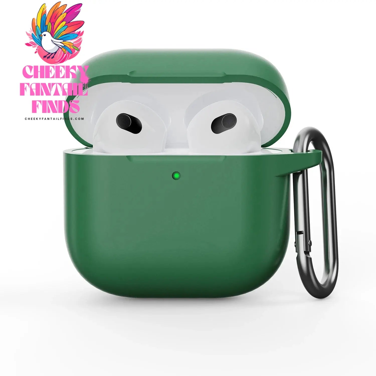 2024 Soft Silicone Earphone Case Suitable for Apple Airpods 4 Pro Pro 2 3 1&2 Solid Color Thickened Case Simple and Atmospheric Cheeky Fantail Finds