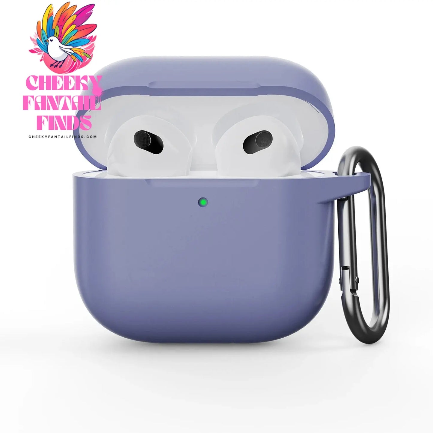 2024 Soft Silicone Earphone Case Suitable for Apple Airpods 4 Pro Pro 2 3 1&2 Solid Color Thickened Case Simple and Atmospheric Cheeky Fantail Finds