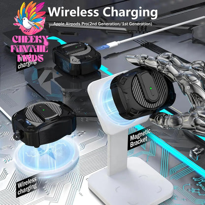 2024 new for AirPods Pro 2 protective Case space-themed protective Cover Compatible Tpcy-c interface For Airpods Pro 2 1 Case Cheeky Fantail Finds