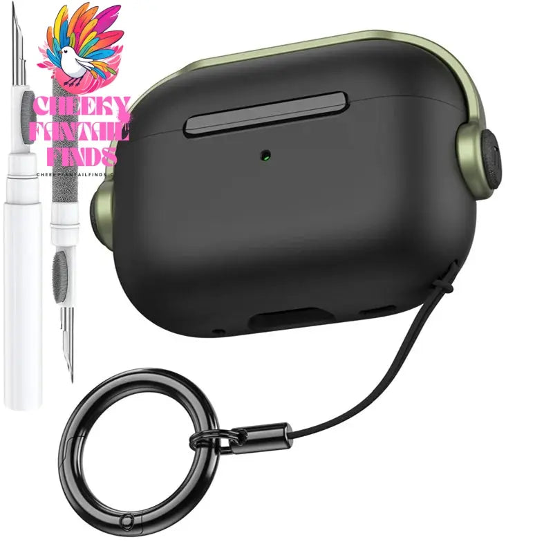 2025 New For Airpods 4 Generation Case with Secure Lock Music Earphone Protector Cover with Cleaning Kit For Apple AirPod 4 Case Cheeky Fantail Finds