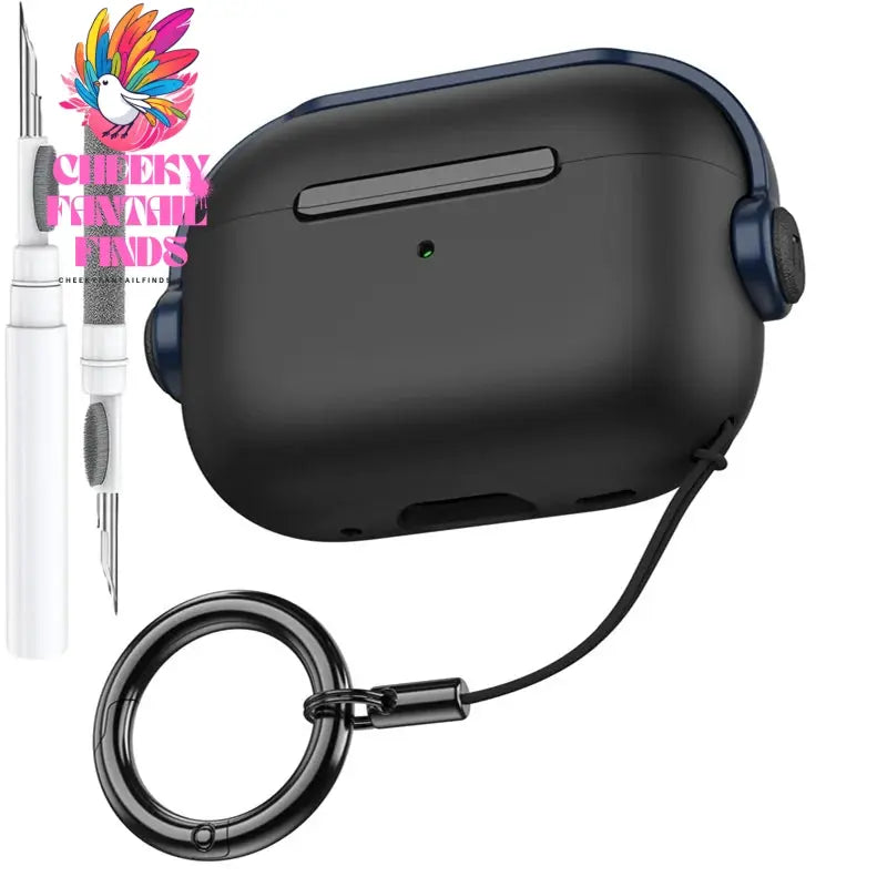2025 New For Airpods 4 Generation Case with Secure Lock Music Earphone Protector Cover with Cleaning Kit For Apple AirPod 4 Case Cheeky Fantail Finds