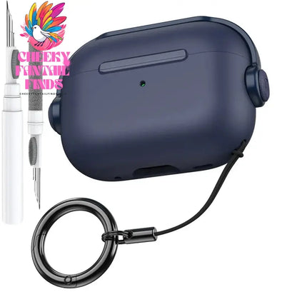2025 New For Airpods 4 Generation Case with Secure Lock Music Earphone Protector Cover with Cleaning Kit For Apple AirPod 4 Case Cheeky Fantail Finds