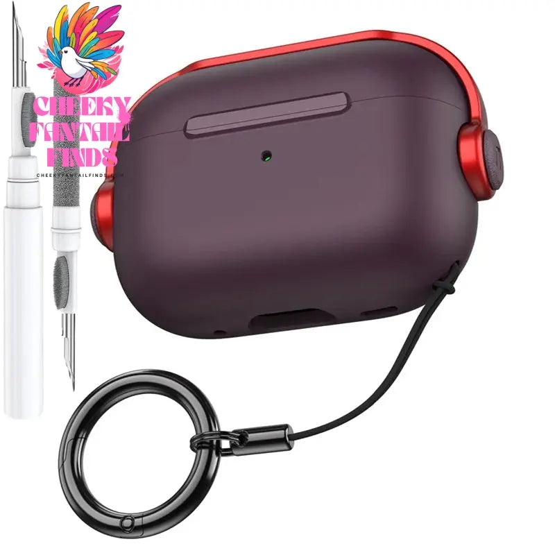 2025 New For Airpods 4 Generation Case with Secure Lock Music Earphone Protector Cover with Cleaning Kit For Apple AirPod 4 Case Cheeky Fantail Finds