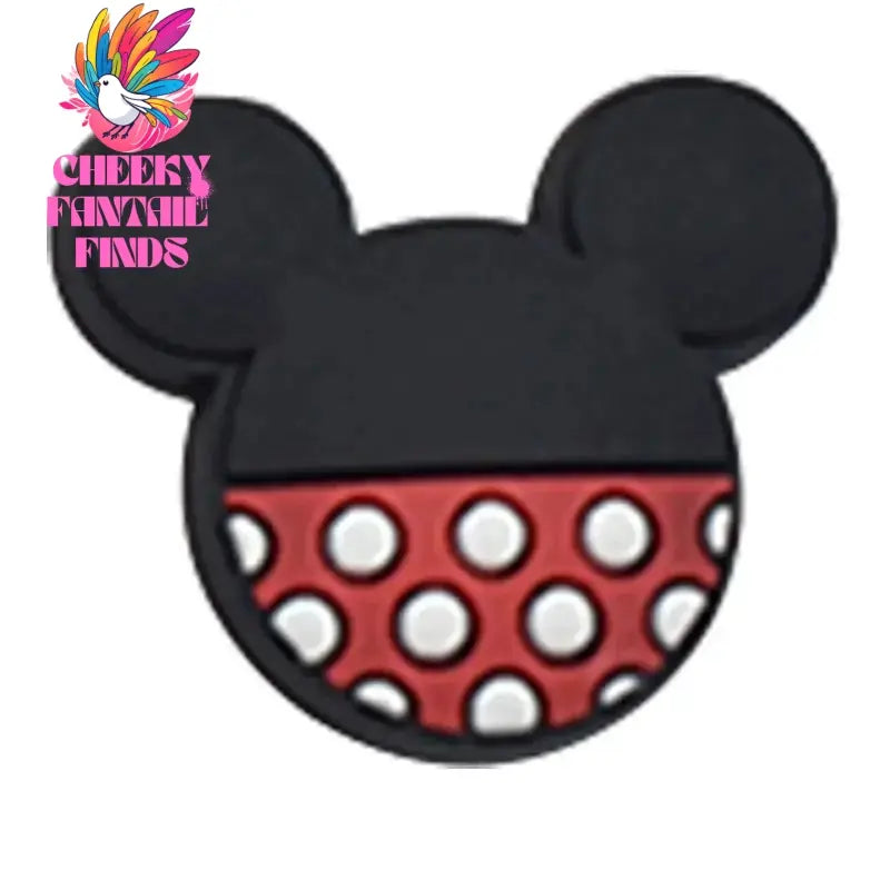 21Pcs Mickey Minne Shoe Buckle Accessories DIY Cartoon Animals Shoes Decoration for Kids Charms Kids Party Gift Cheeky Fantail Finds