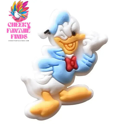 21Pcs Mickey Minne Shoe Buckle Accessories DIY Cartoon Animals Shoes Decoration for Kids Charms Kids Party Gift Cheeky Fantail Finds