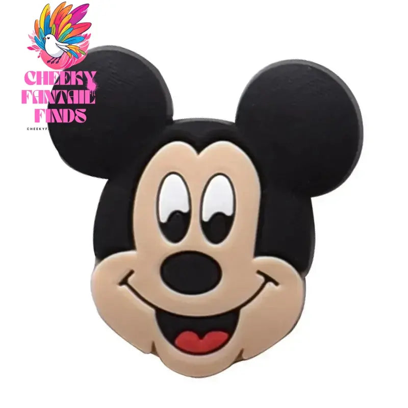 21Pcs Mickey Minne Shoe Buckle Accessories DIY Cartoon Animals Shoes Decoration for Kids Charms Kids Party Gift Cheeky Fantail Finds