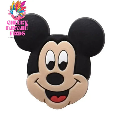 21Pcs Mickey Minne Shoe Buckle Accessories DIY Cartoon Animals Shoes Decoration for Kids Charms Kids Party Gift Cheeky Fantail Finds