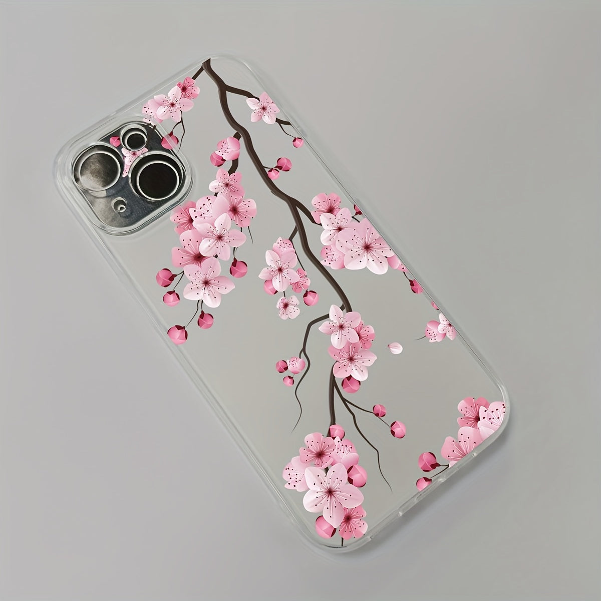 Flowers Pattern Design Shockproof Slim Protective Cove Anti-Fall Sleeve Phone Case Camera Lens All Inclusive Protecion Phone Soft Shell For IPhone7/8/11/ 12/13/14/X/XR/Xs/Plus/Pro/Pro Max/SE2/mini Series
