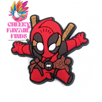 28styles Movies Super Hero Shoe Charms for Clogs Sandals Decorations shoes Accessories PVC Charms Cartoon Kids Gifts Cheeky Fantail Finds