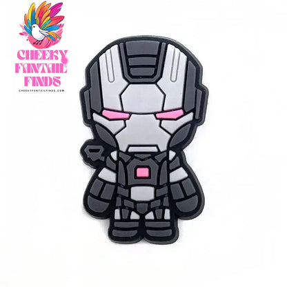 28styles Movies Super Hero Shoe Charms for Clogs Sandals Decorations shoes Accessories PVC Charms Cartoon Kids Gifts Cheeky Fantail Finds