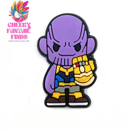 28styles Movies Super Hero Shoes charms for Clogs Sandals Decorations PVC shoes Accessories Cartoon 3D Badges Kids Gifts Cheeky Fantail Finds