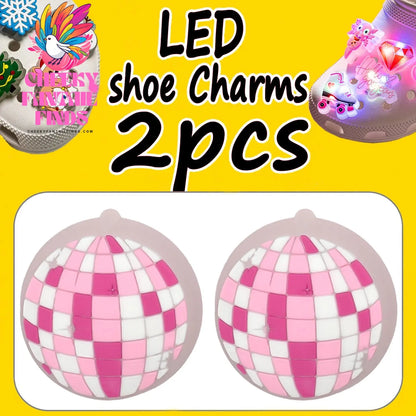 2PCS LED Pins for Kids Lighted Shoe Charms Animals Game Controller Shoe Accessories Duck Cat Decoration Buckle Girl Boy Ornament Cheeky Fantail Finds