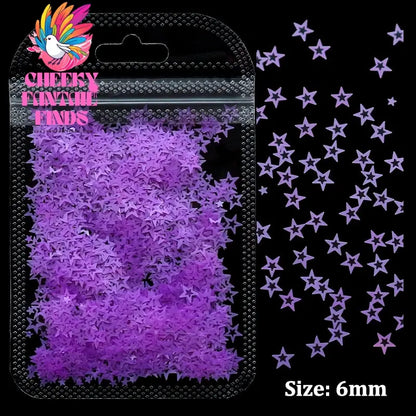 2g Holographic Nail Art Glitter Shiny Sweet Love Heart Flakes Sequins 3D Nails Paillette Manicure Valentine's Day Decorations Cheeky Fantail Finds