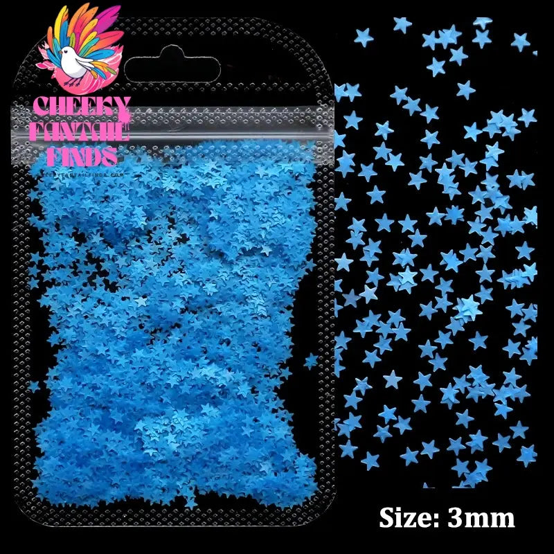 2g Holographic Nail Art Glitter Shiny Sweet Love Heart Flakes Sequins 3D Nails Paillette Manicure Valentine's Day Decorations Cheeky Fantail Finds