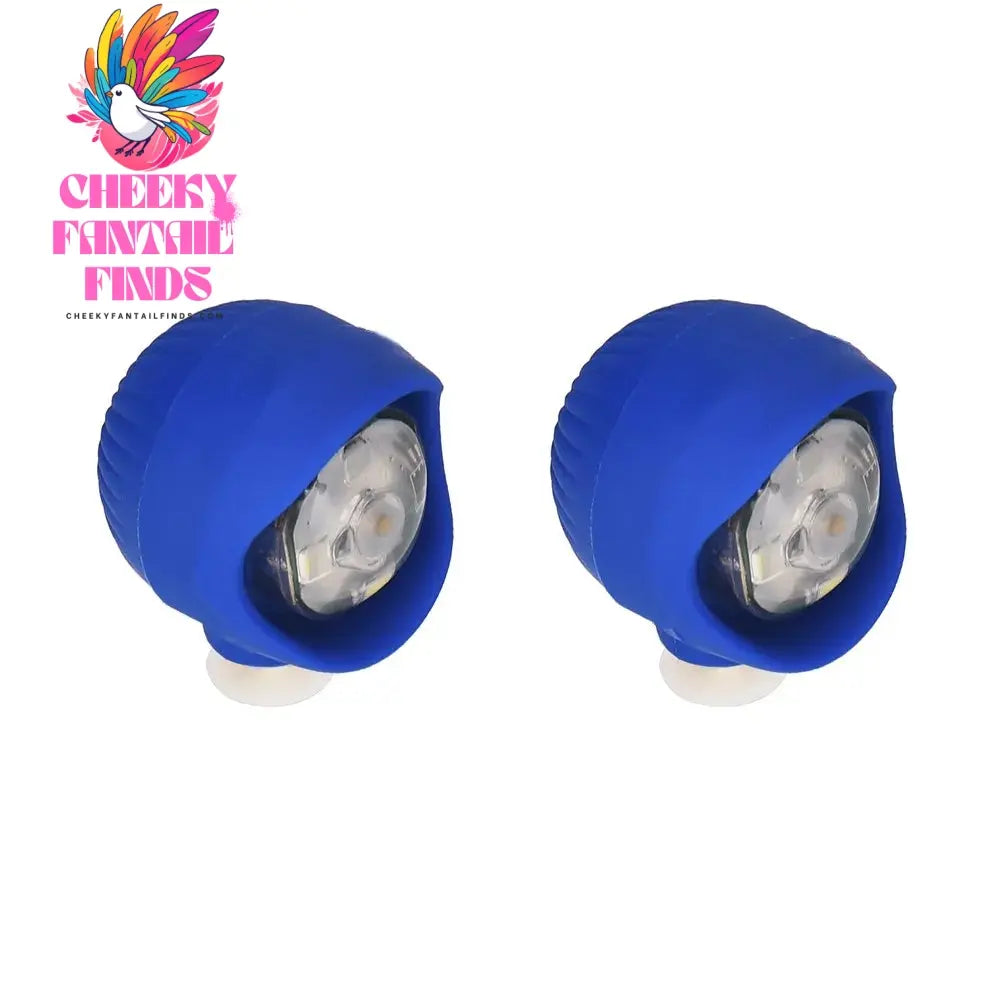 2pcs PVC LED Shoe Lights Charms Accessories for Night Rides, Walks & Dog Walks,Shoes Charms, 3 Lighting Modes - Cheeky Fantail Finds