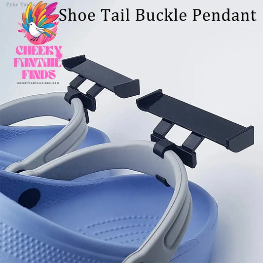 2pcs Shoe Accessories Shoes Spoiler Wing Car Wing Charm Slipper Tail Decoration Shoe Decoration Clips Shoe Pendant Accessories - Cheeky Fantail Finds