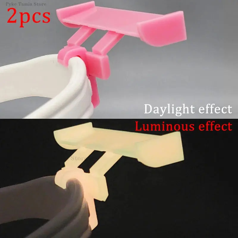 2pcs Shoe Accessories Shoes Spoiler Wing Car Wing Charm Slipper Tail Decoration Shoe Decoration Clips Shoe Pendant Accessories - Cheeky Fantail Finds