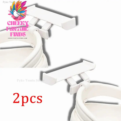 2pcs Shoe Accessories Shoes Spoiler Wing Car Wing Charm Slipper Tail Decoration Shoe Decoration Clips Shoe Pendant Accessories - Cheeky Fantail Finds