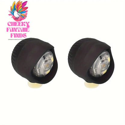 2pcs Shoe Lights - Brighten Up Your Outdoor Activities With The LED Headlight Shoe Light, Footwear Accessories - Cheeky Fantail Finds