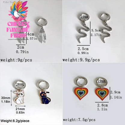 2pcs Shoes Accessories Skull Hand Metal Snake Boots Shoe Hoes Buckles Heel Decoration Pendant Women Party Cool Fashion Jewelry Cheeky Fantail Finds