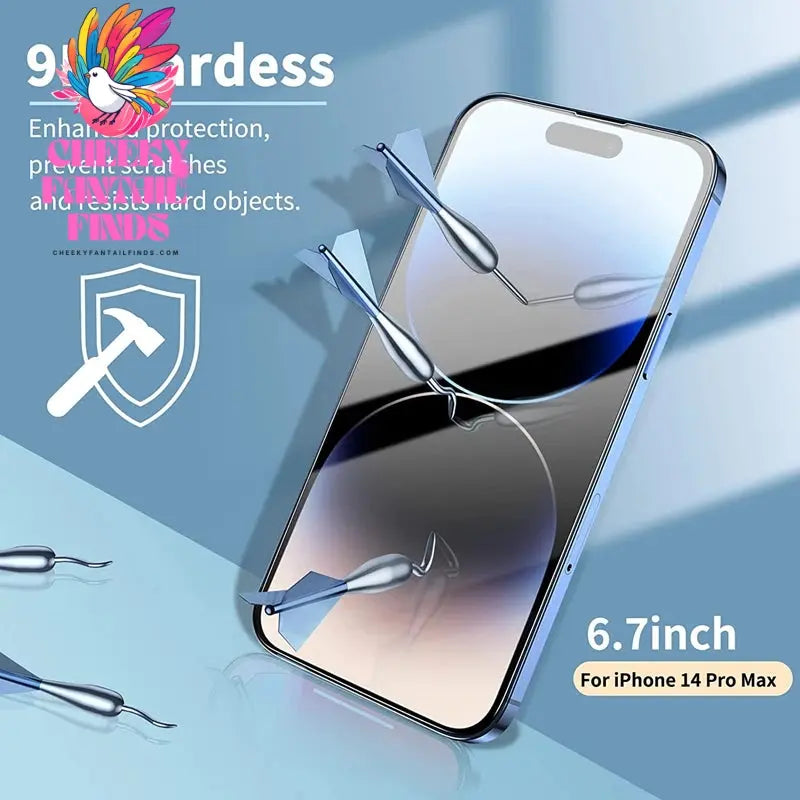 3/5PCS Glass Screen Protector Phone Case for IPhone 12 11 13 14 15 16 Pro Max Mini XS XR X 8 Plus 14Pro 13Pro IPones Front Cover Cheeky Fantail Finds