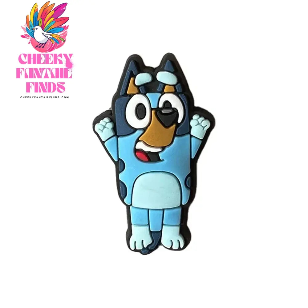 30Pcs Bluey Family Shoe Charms for Cave Shoes Diy Decorations Accessories for Sandals Decorate Boy Girls Birthday Gifts Cheeky Fantail Finds