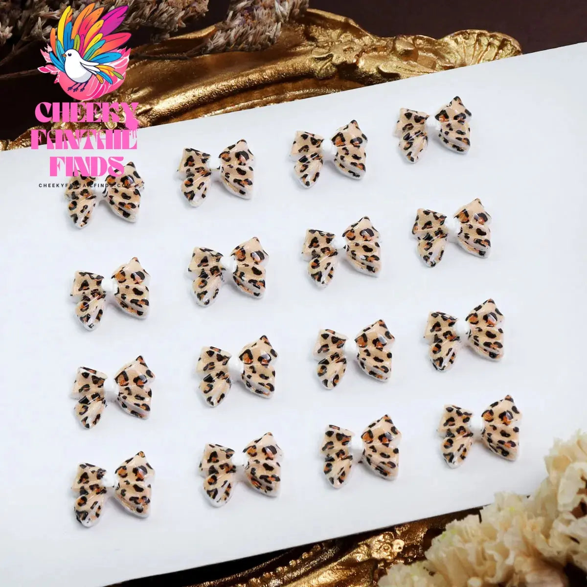 30Pcs Cherry Red Bow Nail Charms Valentine's Dark Red Tie Nail Parts Supplies for DIY Women's Nail Salon Design Decoration Cheeky Fantail Finds