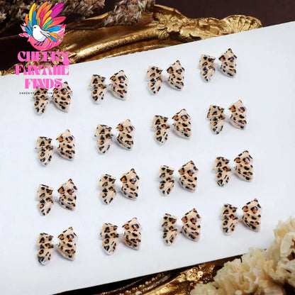 30Pcs Cherry Red Bow Nail Charms Valentine's Dark Red Tie Nail Parts Supplies for DIY Women's Nail Salon Design Decoration Cheeky Fantail Finds