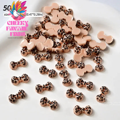 30pcs Mixed HelloKitty Nail Art Accessories Cute Sanrio Hello Kitty Cat Head Nail Charm DIY Resin 3D Press on Nail Jewelry Decor Cheeky Fantail Finds