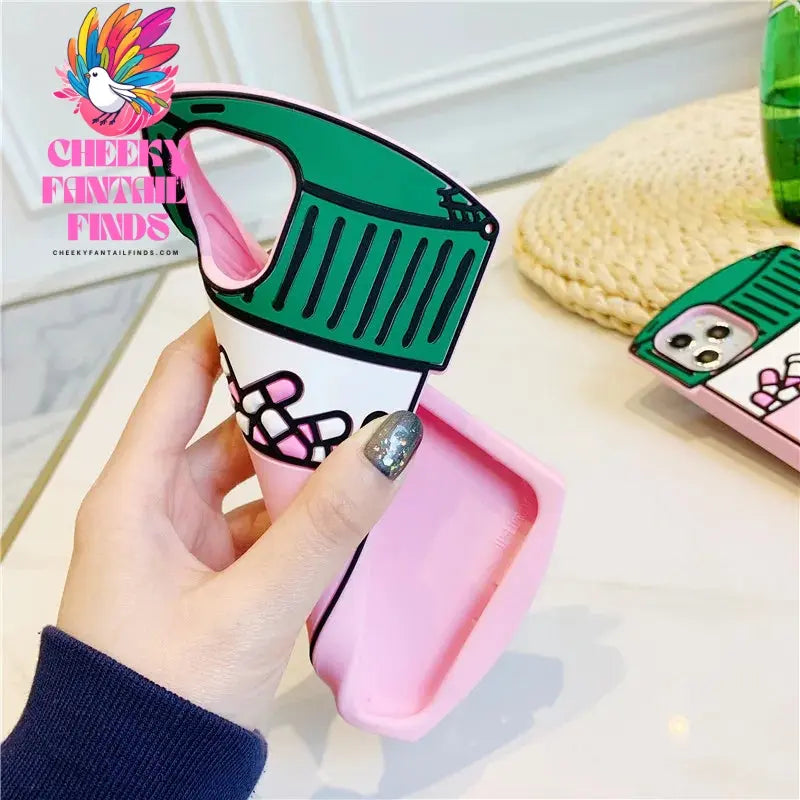 3D Cute Cartoon Chill Pills Case for iPhone 16 15 14 Pro Max 13 12 11 XS Max XR X 8 7Plus Medicine Bottle Soft Rubber Back Cover Cheeky Fantail Finds