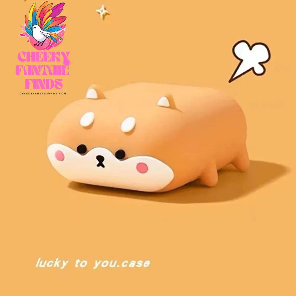 3D Cute Lucky Cat Case For Apple AirPods 1 2 Pro Bluetooth Headphone Cover 3rd Air pods Pro2 Silicone Soft Cover Protective Case Cheeky Fantail Finds