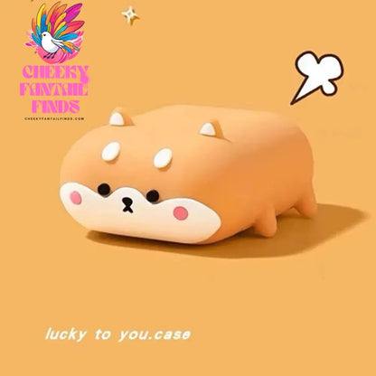 3D Cute Lucky Cat Case For Apple AirPods 1 2 Pro Bluetooth Headphone Cover 3rd Air pods Pro2 Silicone Soft Cover Protective Case Cheeky Fantail Finds