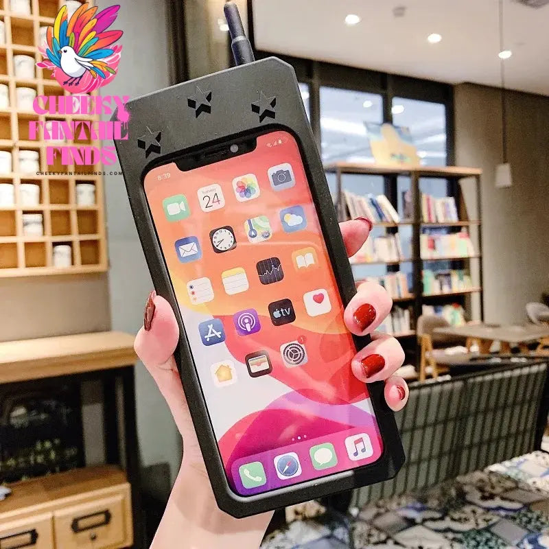 3D Cute Pink Love Heart Mobile Phone Case For iphone 12 11 Pro Max XR XS X 6 7 8 Plus Funny Full Protection Soft Silicone Cover Cheeky Fantail Finds