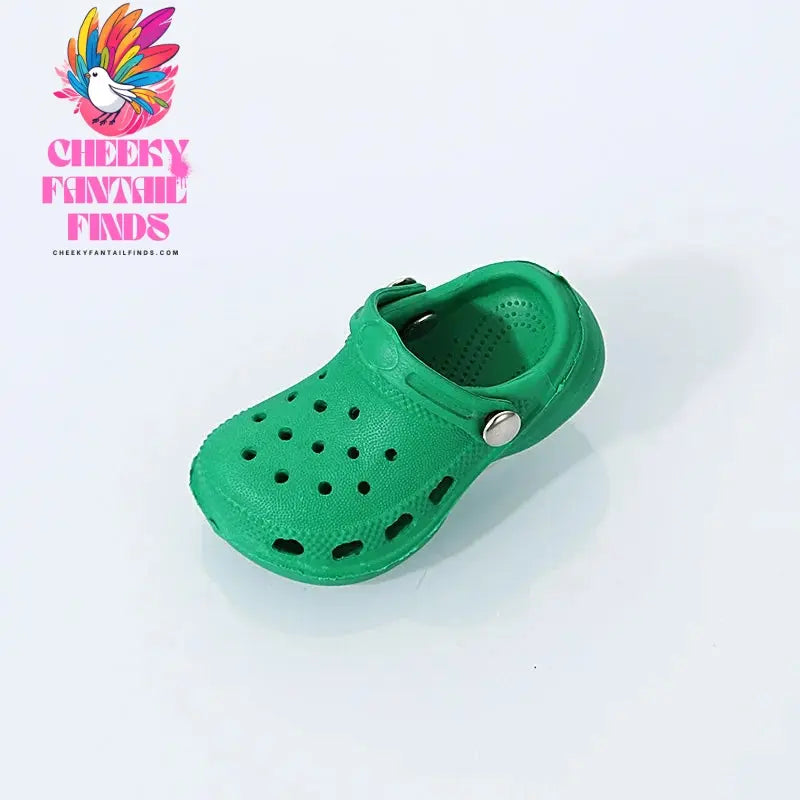 3D New Mini Shoes Shape PVC Shoe Charms for Shoe Accessories Women Beach Bag Sandals Buckle Kids Shoe Pins DIY Shoe Decorations Cheeky Fantail Finds