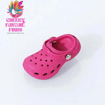 3D New Mini Shoes Shape PVC Shoe Charms for Shoe Accessories Women Beach Bag Sandals Buckle Kids Shoe Pins DIY Shoe Decorations Cheeky Fantail Finds