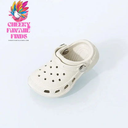 3D New Mini Shoes Shape PVC Shoe Charms for Shoe Accessories Women Beach Bag Sandals Buckle Kids Shoe Pins DIY Shoe Decorations Cheeky Fantail Finds