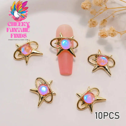 3D Pink/Red Lips Love Valentine Nail Charms Sweet Lover Heart Alloy Design Jewelry Nails Art Manicure Decoration Accessories Cheeky Fantail Finds