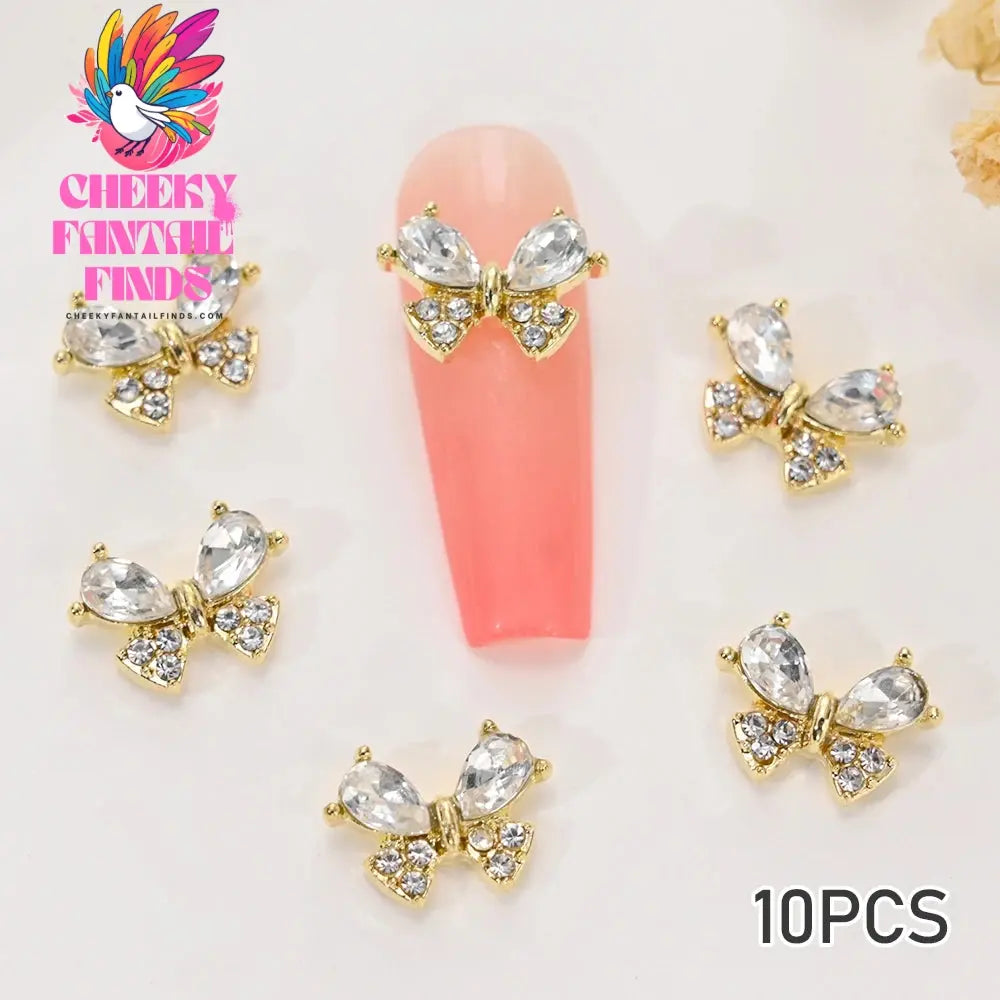 3D Pink/Red Lips Love Valentine Nail Charms Sweet Lover Heart Alloy Design Jewelry Nails Art Manicure Decoration Accessories Cheeky Fantail Finds